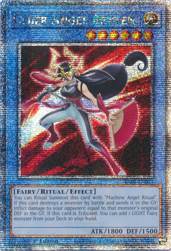 Cyber Angel Benten [RA01-EN024] Quarter Century Secret Rare