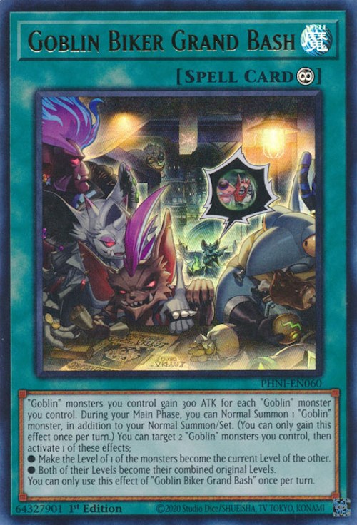 Goblin Biker Grand Bash [PHNI-EN060] Ultra Rare