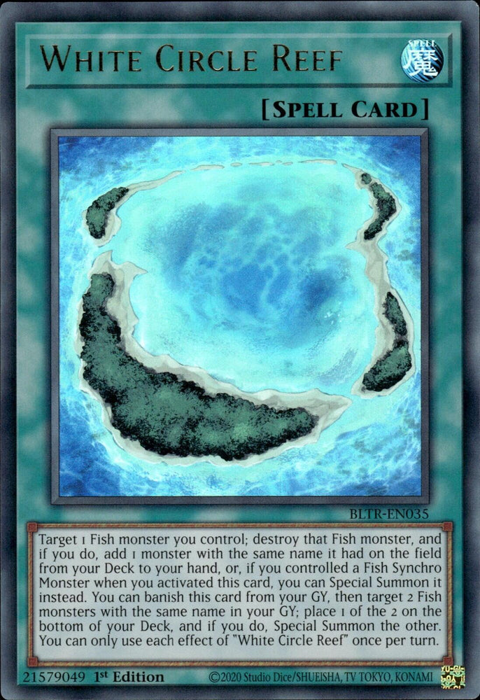 White Circle Reef [BLTR-EN035] Ultra Rare