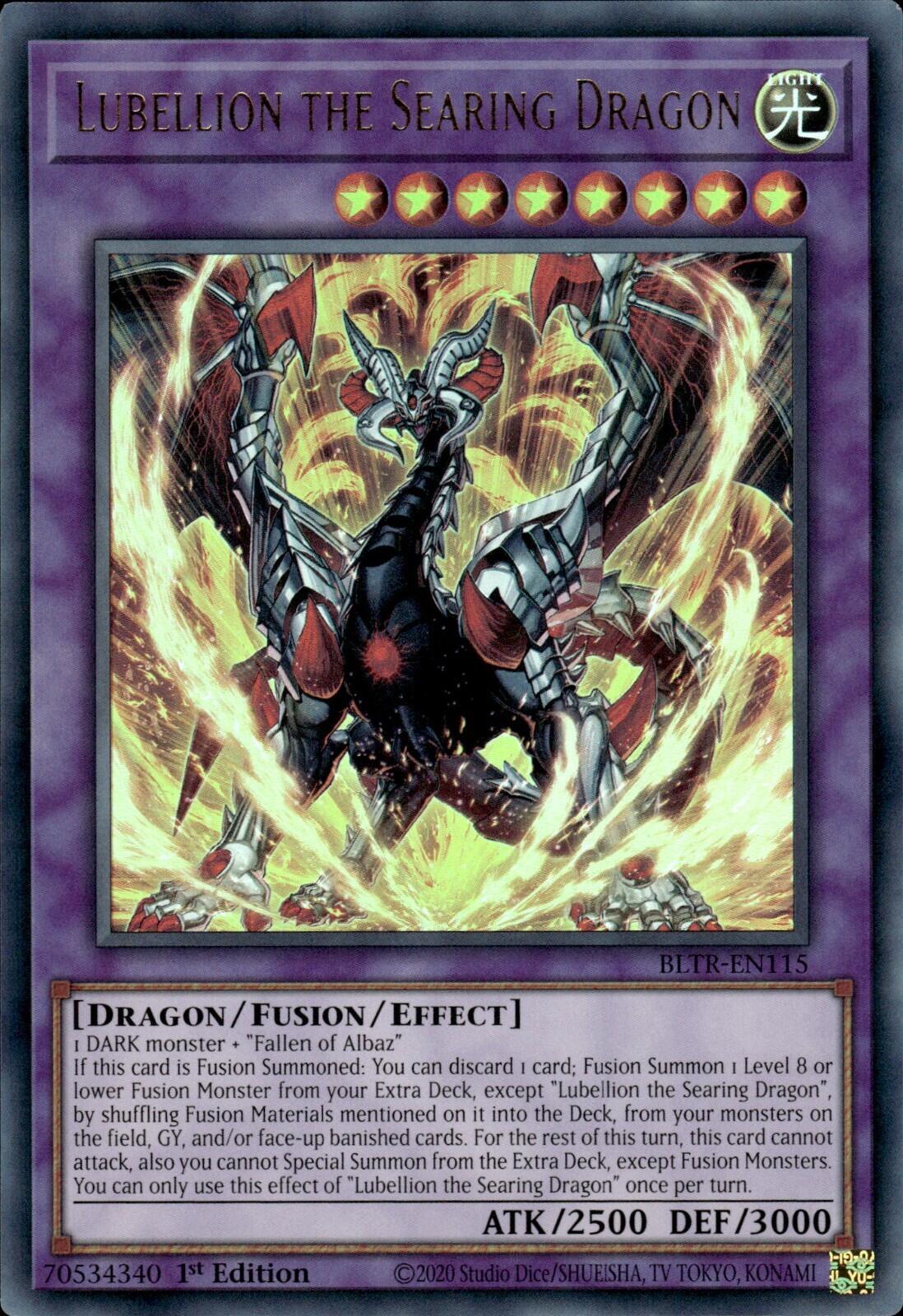 Lubellion the Searing Dragon [BLTR-EN115] Ultra Rare