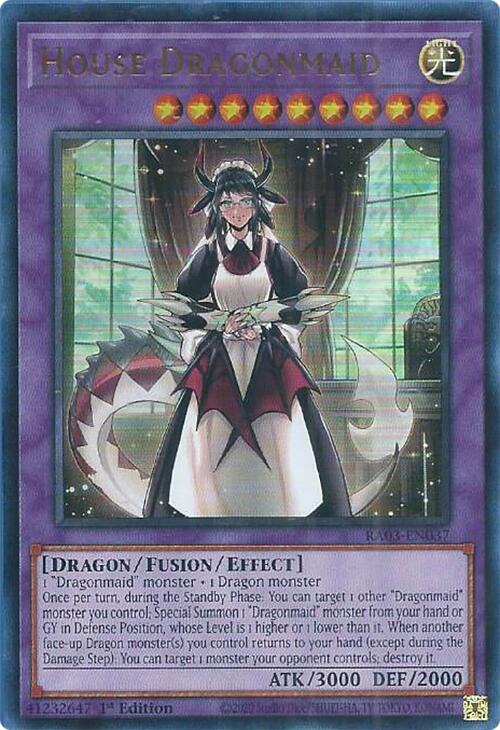 House Dragonmaid (UR) [RA03-EN037] Ultra Rare