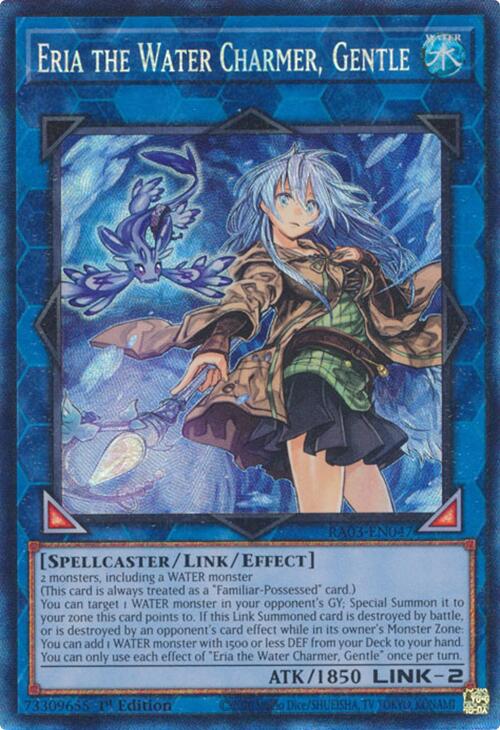 Eria the Water Charmer, Gentle (CR) [RA03-EN047] Prismatic Collector's Rare