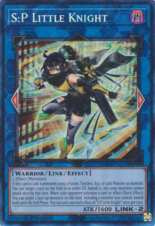 S:P Little Knight (CR) [RA03-EN049] Prismatic Collector's Rare