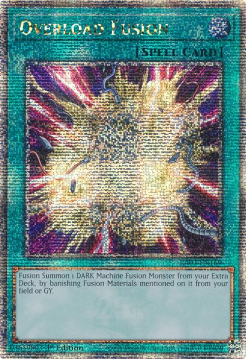 Overload Fusion (Quarter Century Secret Rare) [RA03-EN169] Quarter Century Secret Rare