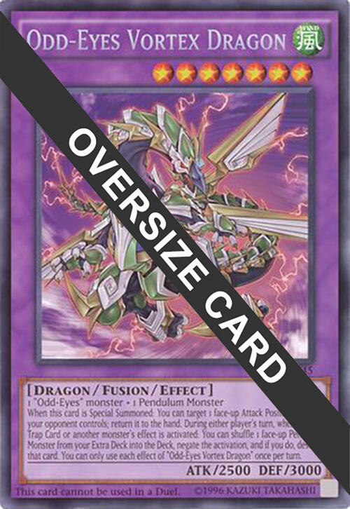 Odd-Eyes Vortex Dragon (Oversized) [DOCS-EN045] Promo