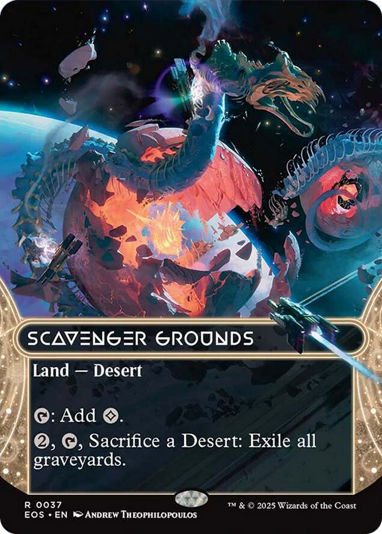 Scavenger Grounds (0037) (Borderless) [Edge of Eternities: Stellar Sights]