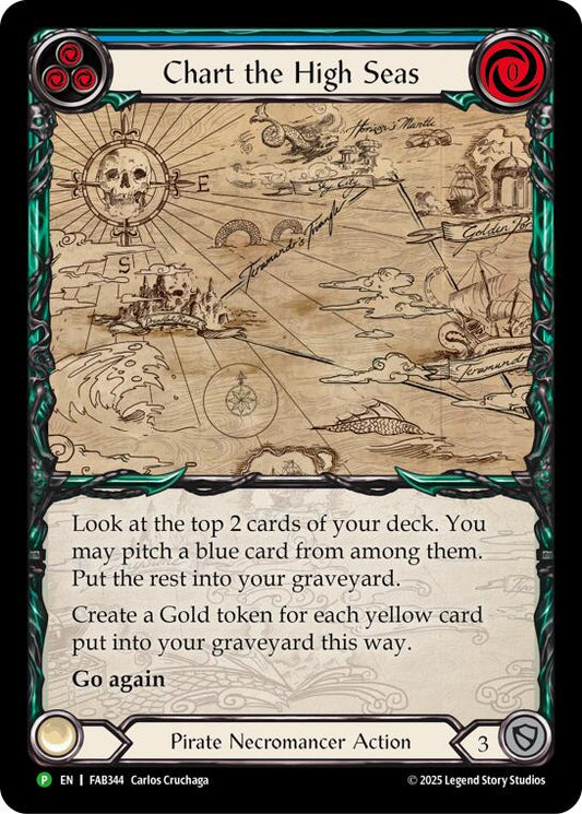 Chart the High Seas [FAB344] (Promo)  Rainbow Foil