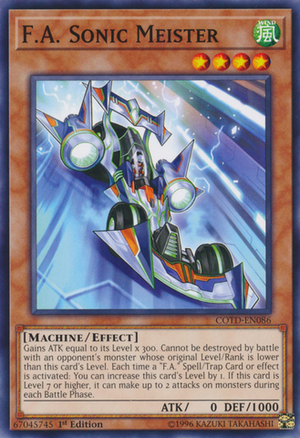 F.A. Sonic Meister [COTD-EN086] Common