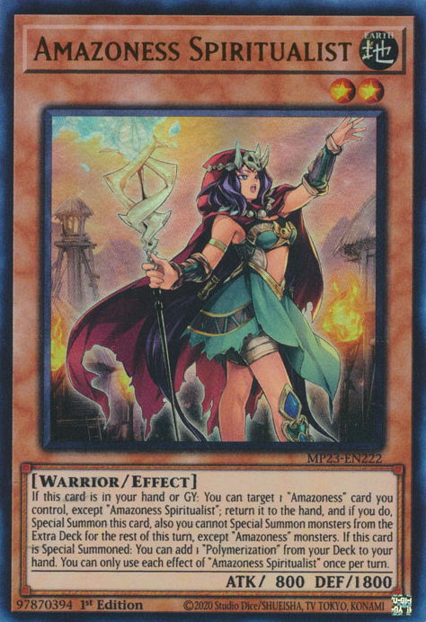 Amazoness Spiritualist [MP23-EN222] Ultra Rare