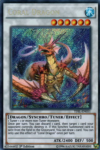 Coral Dragon [TDIL-EN051] Secret Rare