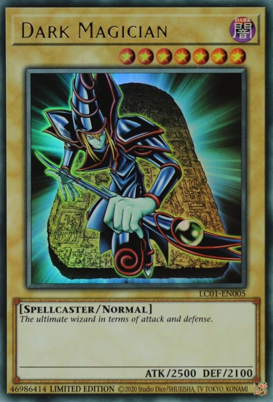 Dark Magician (25th Anniversary) [LC01-EN005] Ultra Rare