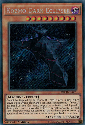 Kozmo Dark Eclipser [BOSH-EN085] Secret Rare