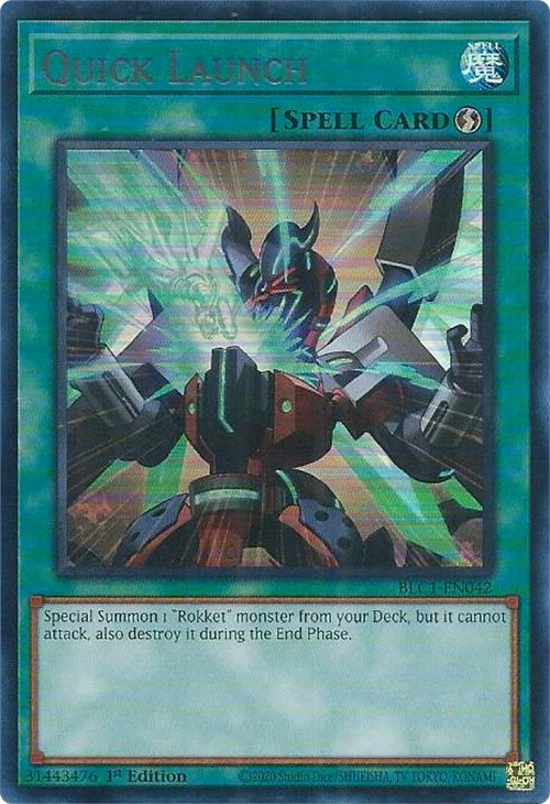 Quick Launch (Silver) [BLC1-EN042] Ultra Rare