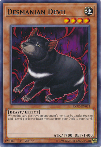 Desmanian Devil [EXFO-EN033] Rare