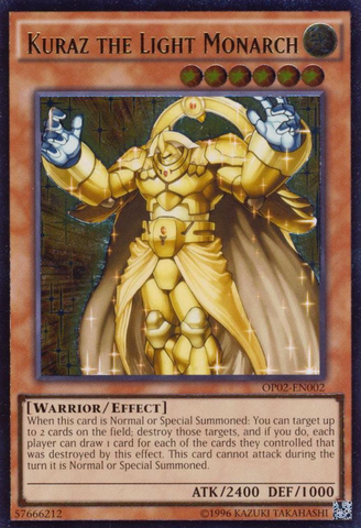 Kuraz the Light Monarch [OP02-EN002] Ultimate Rare