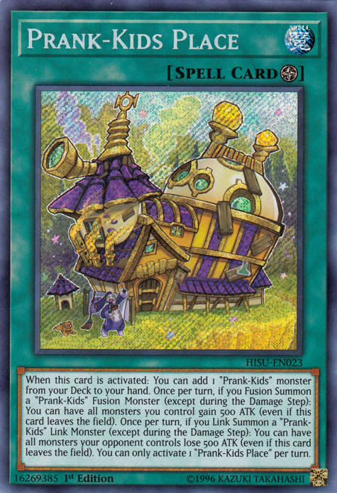 Prank-Kids Place [HISU-EN023] Secret Rare