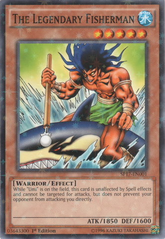 The Legendary Fisherman [SP17-EN001] Starfoil Rare