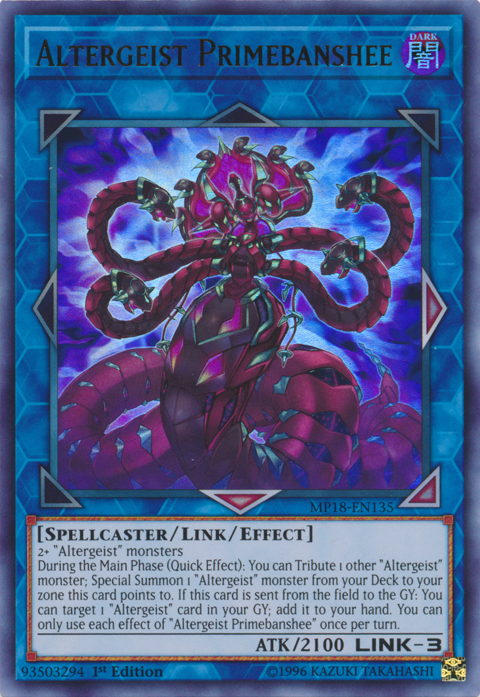 Altergeist Primebanshee [MP18-EN135] Ultra Rare