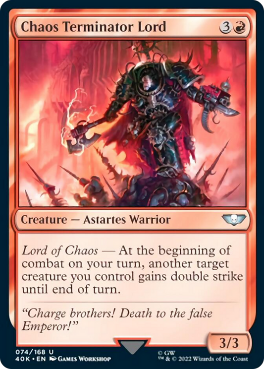 Chaos Terminator Lord [Universes Beyond: Warhammer 40,000]