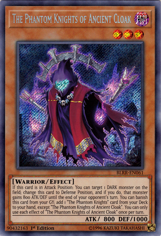 The Phantom Knights of Ancient Cloak [BLRR-EN061] Secret Rare