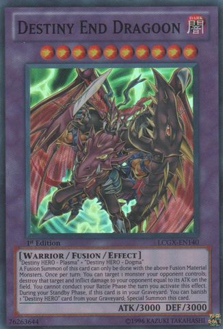 Destiny End Dragoon [LCGX-EN140] Super Rare