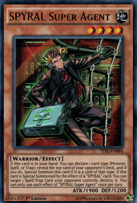 SPYRAL Super Agent [TDIL-EN086] Ultra Rare