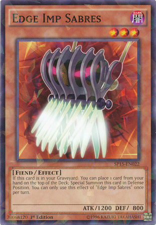 Edge Imp Sabres [SP15-EN022] Shatterfoil Rare