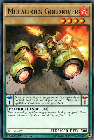 Metalfoes Goldriver [TDIL-EN023] Rare