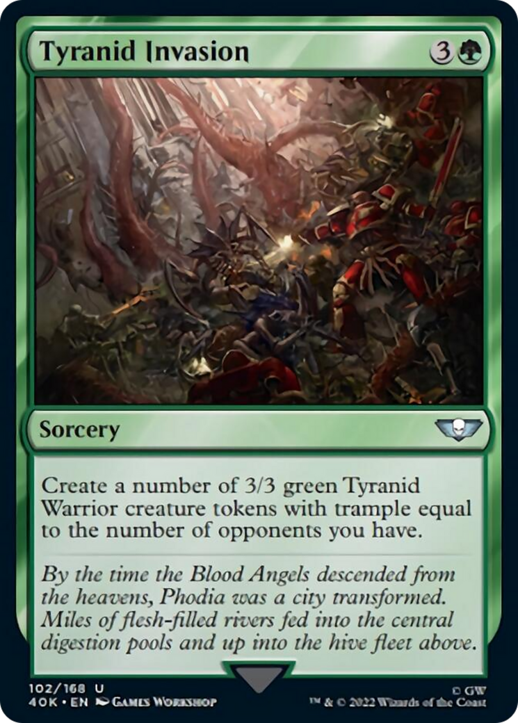 Tyranid Invasion (Surge Foil) [Universes Beyond: Warhammer 40,000]
