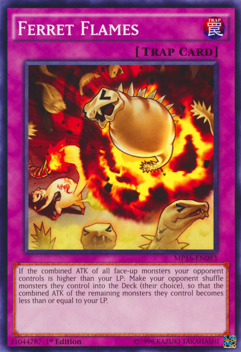 Ferret Flames [MP16-EN093] Common