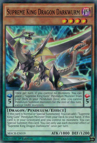 Supreme King Dragon Darkwurm [MACR-EN019] Common